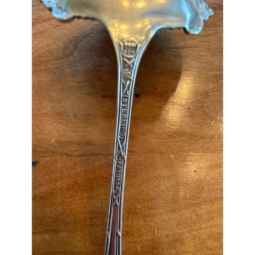 Antique‎ Towle Empire Sterling Silver Cream Ladle 1894 Shell Bowl
